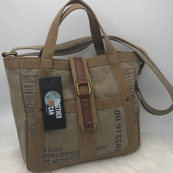 Mona B Tan and Brown Crossbody Bag - Picture 3 of 12